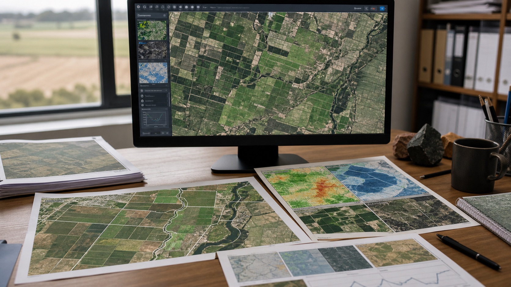 Remote sensing for agriculture and farming analysis